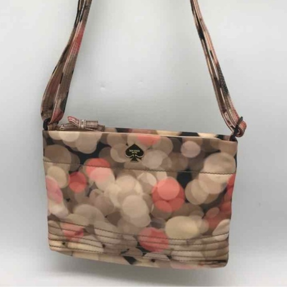Kate Spade Pink and Brown Crossbody Bag
